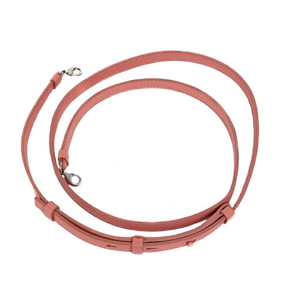 Salvatore Ferragamo VIVA Vara Rion Shoulder Bag Calfskin Coral Pink Pouch - Picture 10 of 11